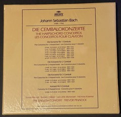 sealed 4LP box JS BACH The HARPSICHORD CONCERTOS The English Concert R 215351