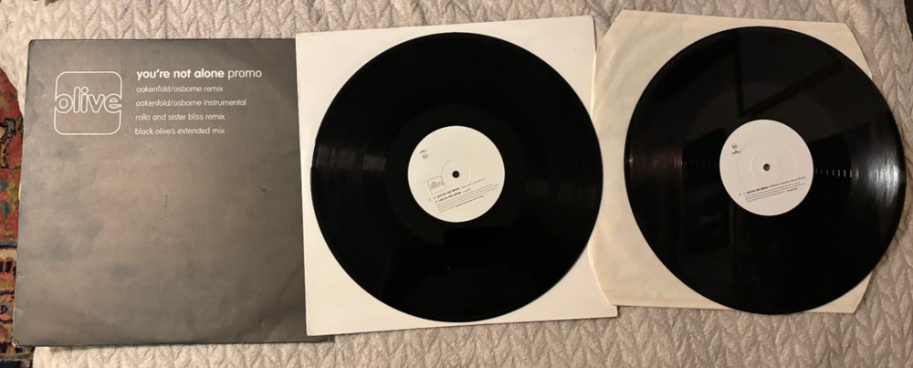 Olive – Your Not Alone Promo – Electronic – House LP