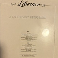 Liberace A Legendary Performer LP Vinyl AVI Records 1982 AVI-6127