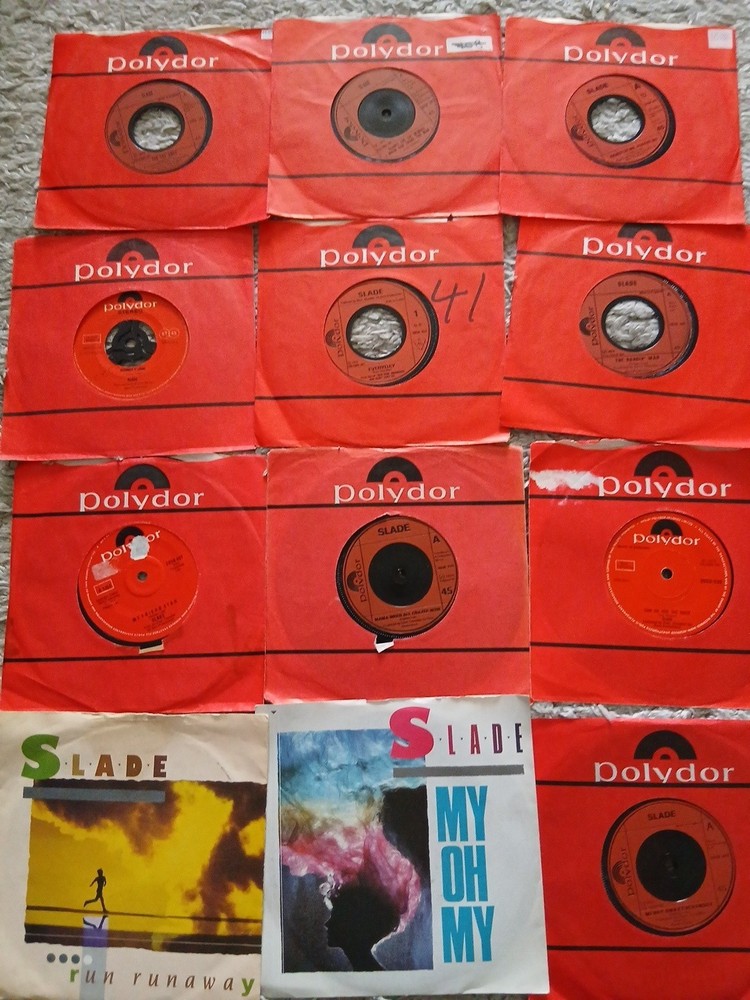 SLADE 12 7″ VINYL SINGLE – MERRY XMAS EVERYBODY, CUM ON FEEL THE NOIZE