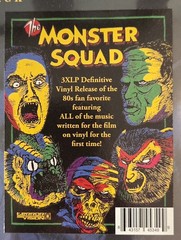 Monster Squad Soundtrack 3 LP Vinyl TerrorVision Universal Unhappy Campers Club