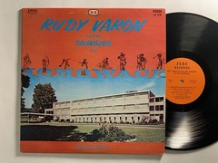 RUDY VARON ALIVE AND SWINGING HOMOWACK NY LOUNGE PRIVATE RARE LP