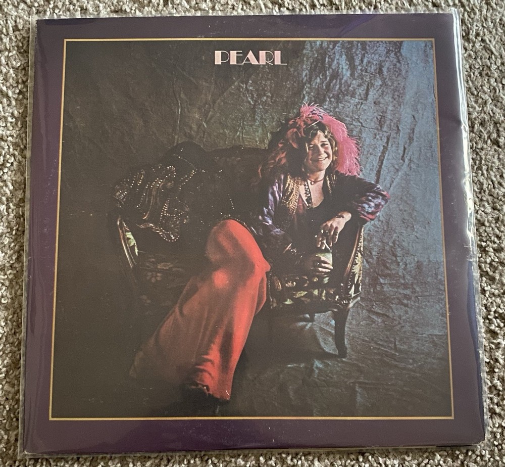 Janis Joplin-Pearl on Colombia-KC-30322 Org insert +Free plastic slipcover