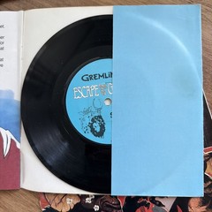 Lot of 5: Gremlin Adventures Read-Along Storybooks with Records 45 RPM 1984 READ