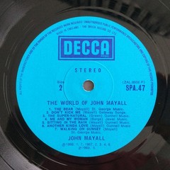 John Mayall – The World Of John Mayall 1970 LP, Comp Decca SPA 47 Very Good Plus
