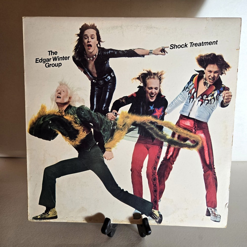 Edgar Winter Group – Shock Treatment LP 1974 Epic Records PE 32461 VG+