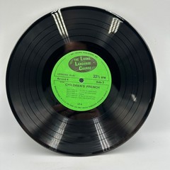 Childrens Living French 40-Lesson 33 1/3 RPM Records With Books