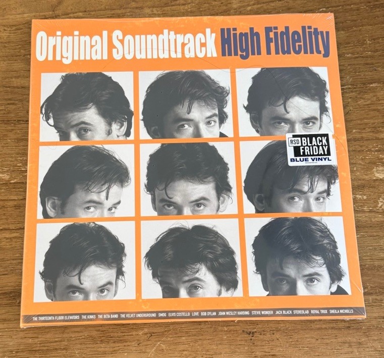 High Fidelity movie soundtrack vinyl record New Sealed Blue colour RSD Edition