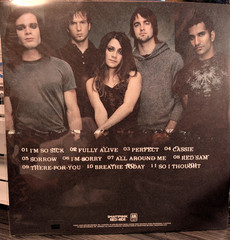 Flyleaf Self-titled Vinyl LP Red/Yellow Galaxy Color New Smart Punk Records