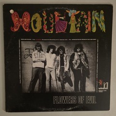 Mountain Flowers Of Evil Vinyl LP Record VG+ W/ Booklet Leslie West
