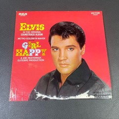 Elvis Presley – Girl Happy – 1977 Stereo Black Label + Inner – USA LP VG Vinyl