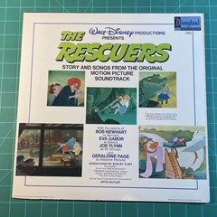 Disney The Rescuers Vinyl LP Soundtrack 1977 Disneyland Records 1369 ~ EX