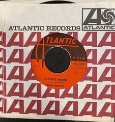 Ruth Brown-I Don’t Know 45 Exc 1959