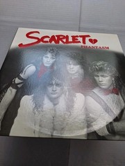 “SCARLET” 1985 PHANTASM PRIVATE/INDIE LP HAIR/GLAM/HARD ROCK LYRICS