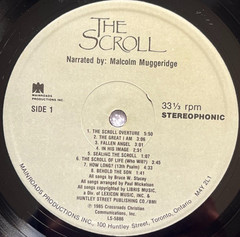 “THE SCROLL” Bruce W. Stacey RARE ’85 XIAN ROCK OPERA True 1stPress BOB MCBRIDE