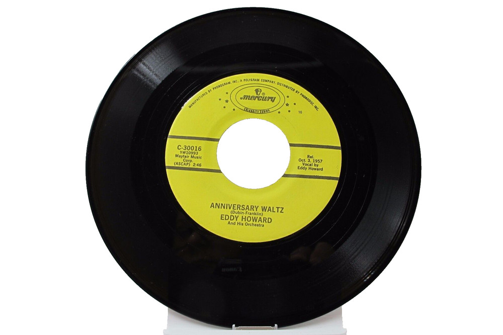 45 RECORD – EDDY HOWARD – HAPPY BIRTHDAY