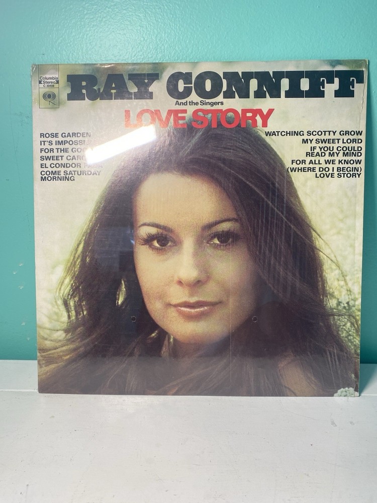 Ray Conniff and the Singers Love Story Vinyl Records LP Open w/Shrinkwrap