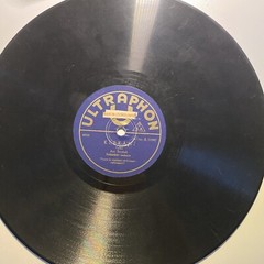 CZECH Balšánek’s Orchestra 78 rpm ULTRAPHON 11997 Klekání 1939 E+