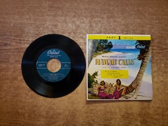 1950S MINT-EXC Webley Edwards With Al Kealoha Perry Hawaii Calls 12 SONGS 470 45