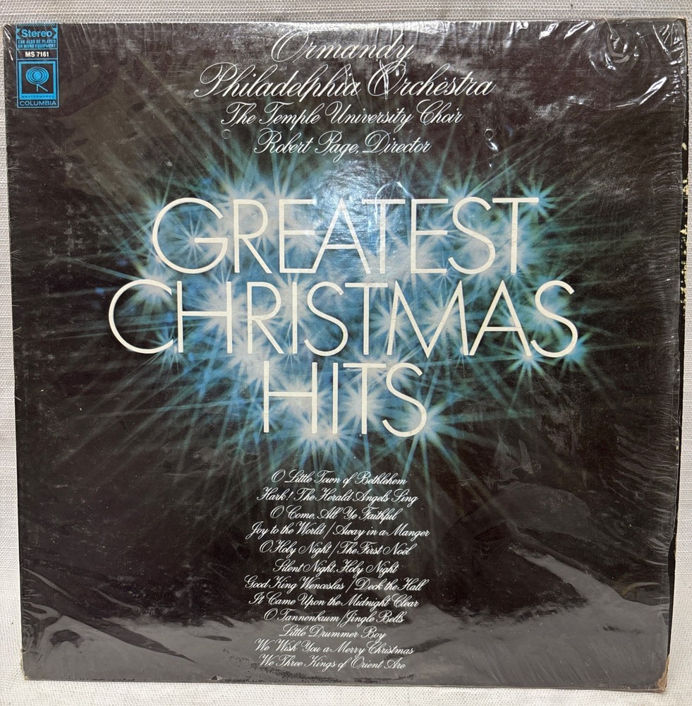 LP–GREATEST CHRISTMAS HITS–ORMANDY PHIDELPHIA ORCHESTRA **NM VINYL**