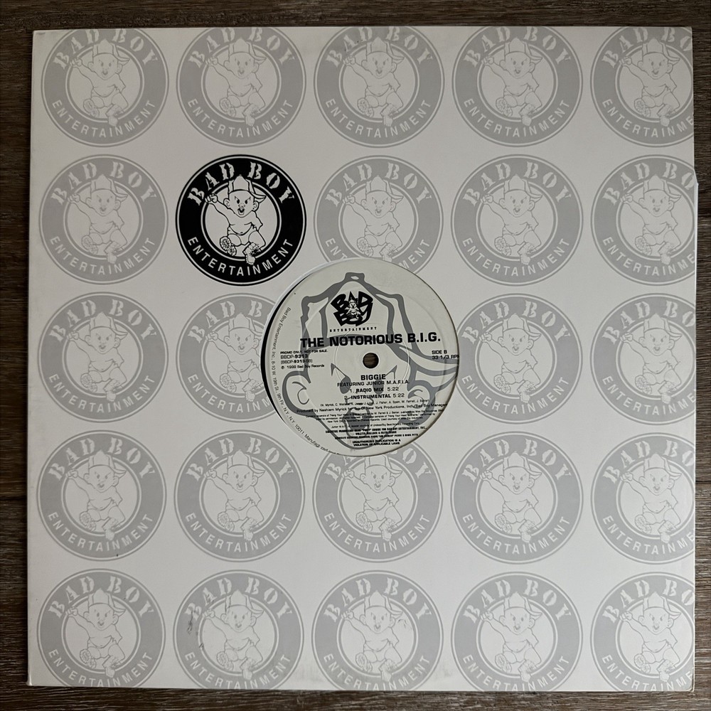 Notorious B.I.G. / Biggie . Vinyo 12” PROMO 1999 Bad Boy BBDP-9313