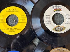 Lot of 9x PRIVATE/UNKNOWN?/CUSTOM/Honky-Tonk/Hillbilly/C&W 7″ 45rpm Singles #12