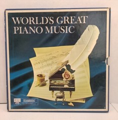 Worlds Great Piano Music Readers Digest Vinyl Record Box Set F5