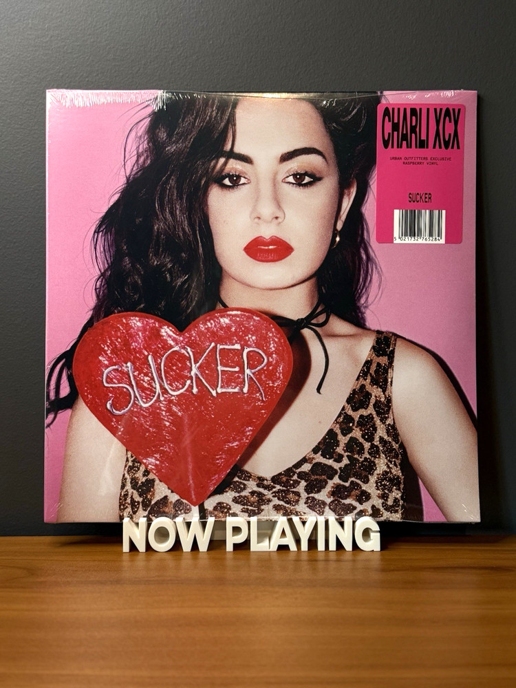 -NEW & SEALED- Charli XCX “Sucker” UO Exclusive Raspberry Vinyl
