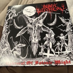 Black Witchery – Upheaval Of Satanic Might LP 2022 Osmose [Silver Marble] NEW