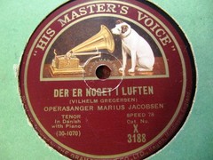 1928 MARIUS JACOBSEN DANISH ten Helge Rode Sne Gregersen Der er Noget HMV X3188