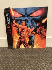 Contra III The Alien Wars VGM Vinyl LP Blue/Red Variant Signed by Paul Mann
