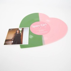 Laufey Valentine Lover Girl Strawberry Matcha Heart Shaped Vinyl NEW In Hand