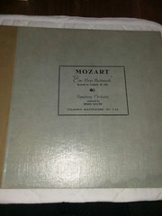 Mozart Eine Kleine Nachtmusik Columbia Masterworks G Major Record Set X-19