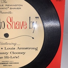 VTG 33 1/3 RPM LP Record MUSIC TO SHAVE BY BING CROSBY REMINGTON Advertisement