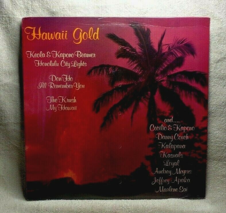 HAWAII GOLD 33 1/3 rpm LP record new, sealed Kasuals, Marlene Sai, Audrey Meyers