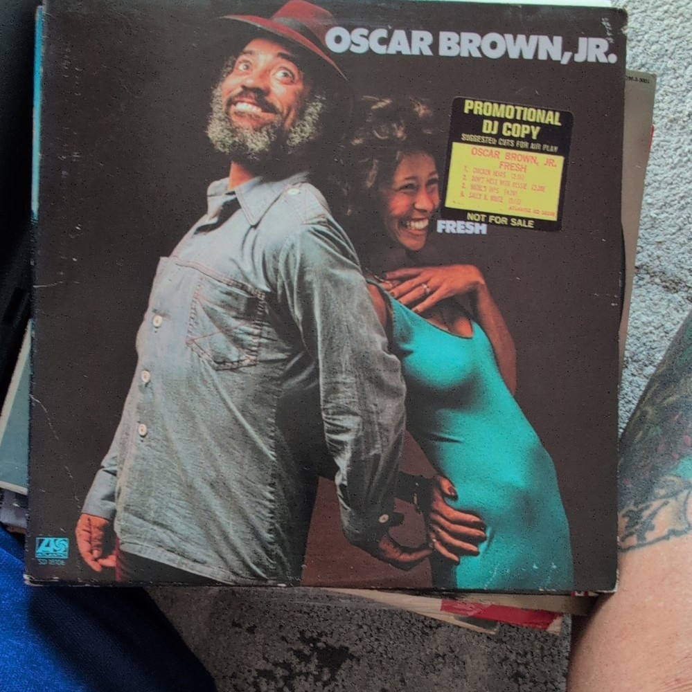 Atlantic Oscar Brown, Jr. Fresh Promo SD 18106 12″ Vinyl LP 33RPM Stereo