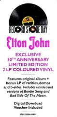 ELTON JOHN – ELTON JOHN -2-LP – COLORED VINYL – BRAND NEW SEALED – FREE SHIPPING