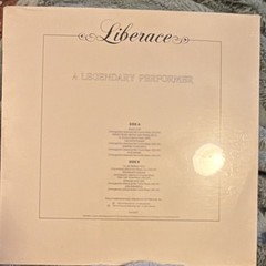 Liberace A Legendary Performer LP Vinyl AVI Records 1982 AVI-6127