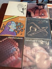 Lot Of 20 Vintage Vinyls Various jazz, folk, calypso, swing, classical – Desc