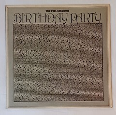 The Birthday Party PEEL SESSIONS 12″ EP Strange Fruit SFPS020 1987 LP Nick Cave