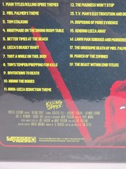 Killing Spree Horror Motion Picture Soundtrack Terror Vision Red Vinyl LP MINT