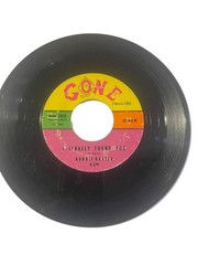 Ronnie Baxter – Is It Because / I Finally Found You 7″ Single 1959 GONE Doo-wop