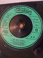 GENESIS – 3X3 EP – Paperlate You Might Recall Me And Virgil 1982 7” Charisma
