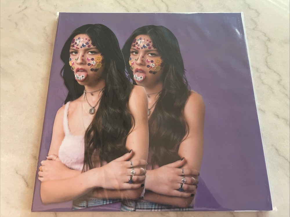 *NEW* Olivia Rodrigo ‘Sour’ Purple Marble Vinyl LP IVC Edition #/3000