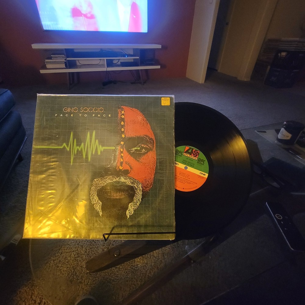 GINO SOCCIO Face To Face ATLANTIC/RFC LP VG+