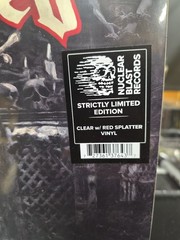 The Concrete Confessional-Clear RED Splatter by Hatebreed (Record, 2023)