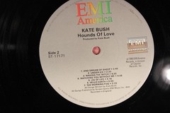 Kate Bush Hounds Of Love LP 1985 US EMI America ST-17171 MASTERED BY CAPITOL