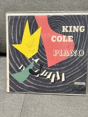 King Cole King Cole at the Piano Capitol Records LP Vinyl Jazz Instrumental