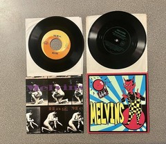MELVINS GIGANTIC 50+ EP 7” DISCOGRAPHY LOT KING BUZZO COLOR VINYL – Nirvana KBD