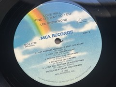 Lee Greenwood Love Will Find Its Way To You LP MCA-5770 VG+ Nashville Country